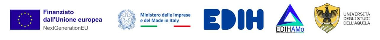 Finanziato dall'Unione Europea — NextGenerationEU — EDIH — EDIHAMo — Università degli Studi dell'Aquila